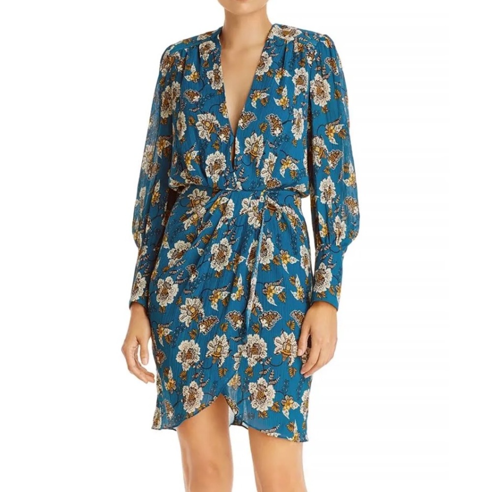 Derek Lam 10 Crosby Teal Freya Dress